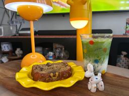 *APRIL COLLAB* Banana Walnut Cake + Matcha Set 