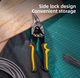 Deli Gunting Baja Right Aviation Snips 10" DL20032