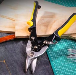 Deli Gunting Baja Right Aviation Snips 10" DL20032