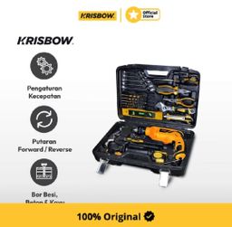 KRISBOW DRILL IMPACT SET37pcs IRIDS132