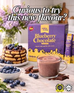BLUEBERRY CHOCOLATE DRINK