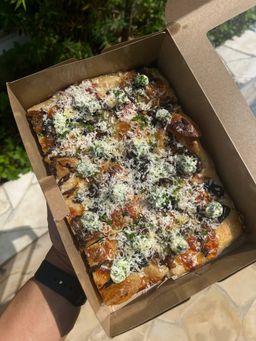 The Loaded Mushroom Focaccia