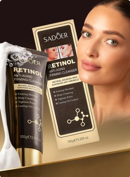 SADOER Retinol Anti Aging Firming Cleanser for Face 100G