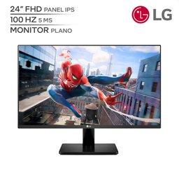 LG 24MS500 / 24¨ FHD / MONITOR GAMING PLANO / PANEL IPS / FRECUENCIA 100HZ