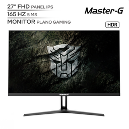 MASTER - G MGMET2730GF / 27¨ FHD / MONITOR GAMER PLANO / PANEL IPS / FRECUENCIA 165HZ