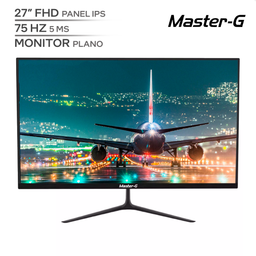MASTER - G MGME2710 / 27¨ FHD / MONITOR PLANO / PANEL IPS / FRECUENCIA 75HZ