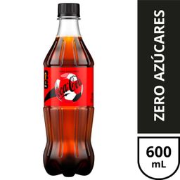 Coca Cola Zero Azúcares Botella 600ml