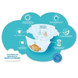 Mamia Baby Nappies Size 4 - 48 Nappies