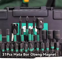 ISKU 31pcs mata Obeng