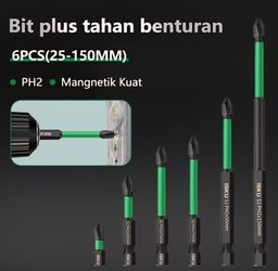 ISKU Mata Obeng Magnet Set 6pcs