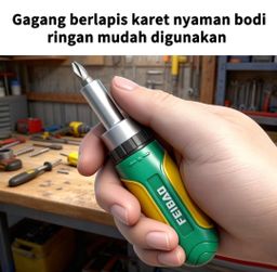 FEIBAO Obeng Ratchet set 38pcs