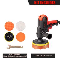 JLD Poliser 440watt (paket standar)