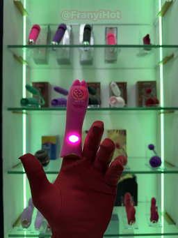 Vibrador para el dedo Dsicreto y potente 