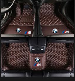 TAPIS 8D plus LUXURY-bmw  (marron/beige) 