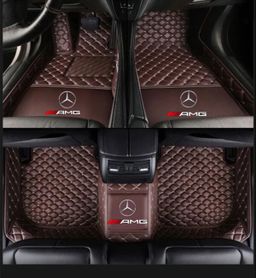 TAPIS 8D plus LUXURY-mercedes  (marron/beige)