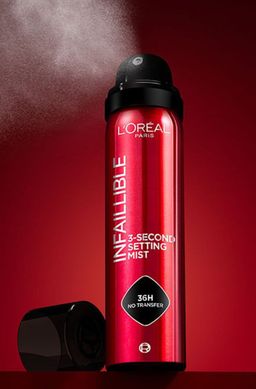 Loreal paris infaillible 3- second setting mist - بخاخ مثبت مكياج 36 ساعة انفاليبل من لوريال