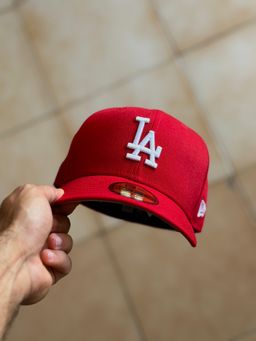 New Era 59 Fifty - La Dodgers Basic Red