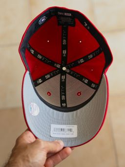 New Era 59 Fifty - La Dodgers Basic Red