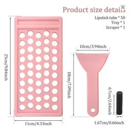 Tubos labiales + Bandeja y espatula de envasado