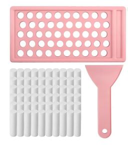 Tubos labiales + Bandeja y espatula de envasado