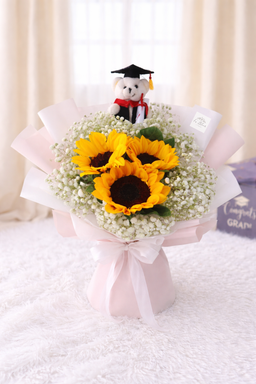 [GRAD] 3 Sunflower & Baby’s Breath