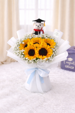 [GRAD] 5 Sunflower & Baby’s Breath