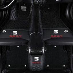 TAPIS 9D LUXURY-seat  (noir/noir)+ mokitte noir