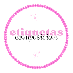 Etiquetas de composición para cuidados de prendas