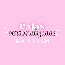 Cajas personalizadas 18 x 13 x 4 cm  