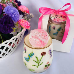 I Love You, Mum! Wine Glass Bento Cake