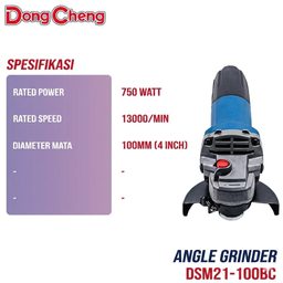 Dong Cheng Gerinda Tangan 750W 4" DSM21-100BC