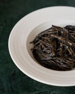 Squid Ink Spaghetti