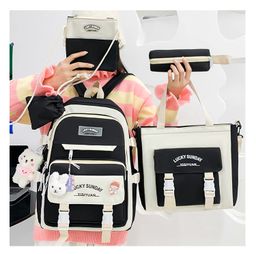 ENSEMBLE DE 5 SACS pour Élève ou Écolière.