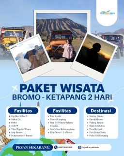 PAKET WISATA BROMO - KETAPANG 2 HARI