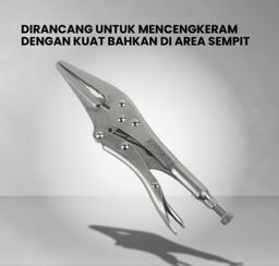 FEIBAO Tang Buaya Lancip 10"