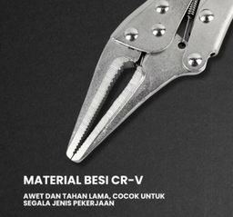 FEIBAO Tang Buaya Lancip 10"