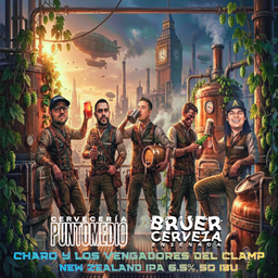 Charo y los Vengadores del Clamp New Zealand IPA  Barril
