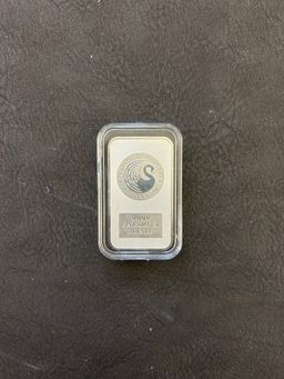 1 OZ Bar by the Perth Mint