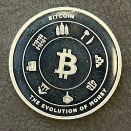 1 OZ Bitcoin – The Evolution of Money