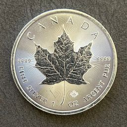 1 OZ Canadian Maple Leaf 2024