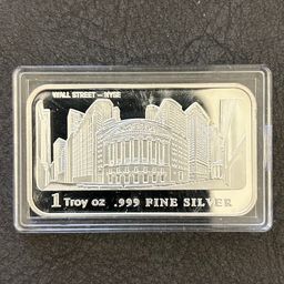 1 OZ Wall Street NYSE bar