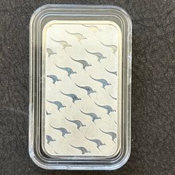 1 OZ Bar by the Perth Mint