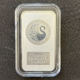 1 OZ Bar by the Perth Mint