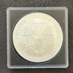 1 OZ American Silver Eagle 2005- Rainbow