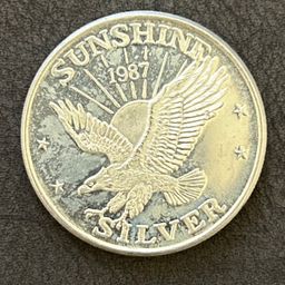 Sunshine Mint Silver Round – 1 oz .999 Fine Silver