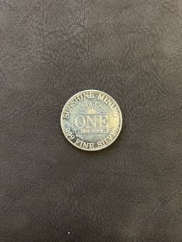 Sunshine Mint Silver Round – 1 oz .999 Fine Silver