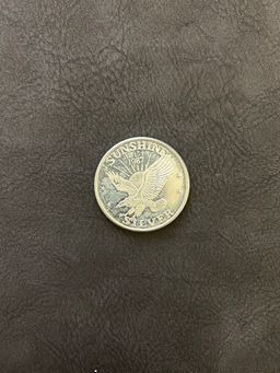 Sunshine Mint Silver Round – 1 oz .999 Fine Silver
