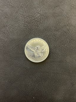 Great Horned Owl 2015 – 1oz .9999 Silver Coin | Canada Birds of Prey