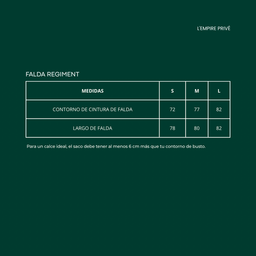 PREVENTA II: Falda Heritage, Escocés