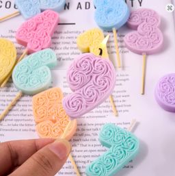 Molde de Numeros para velas de cumpleaños